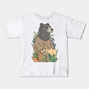 Human bear Kids T-Shirt